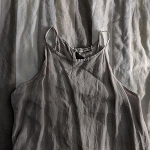 Laura Bianchi Linen Maxi Summer Dress with Pockets